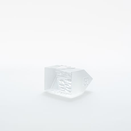 Iittala｜Village｜glass object｜1988｜ Wooden house