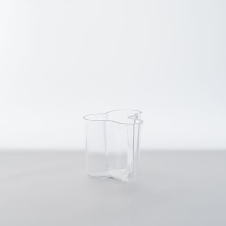 Iittala｜Aalto Collection (ｱｱﾙﾄ ｺﾚｸｼｮﾝ)｜vase H95mm｜clear
