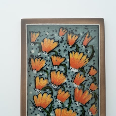 Arabia｜Helja｜wall plate｜Whispering Flowers