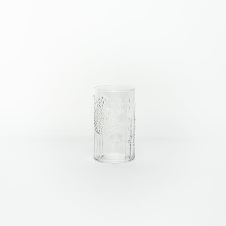 Nuutajarvi｜Flora｜tumbler φ5.7cm｜clear