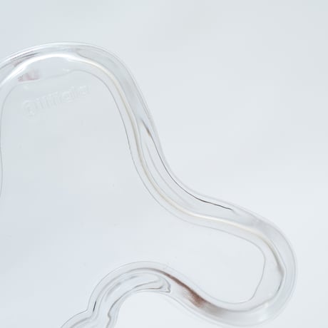 Iittala｜Aalto Collection｜bowl 136mm｜clear & ultramarine blue