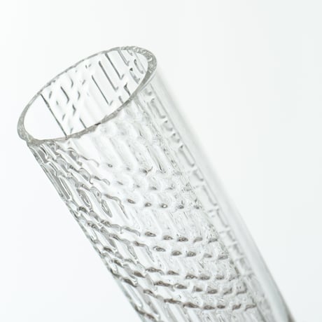Riihimaki｜Flindari｜vase 16.7cm｜clear