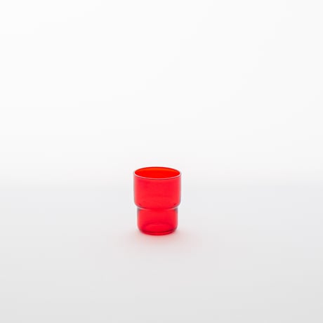 Nuutajärvi｜1718｜mini glass φ4cm｜red