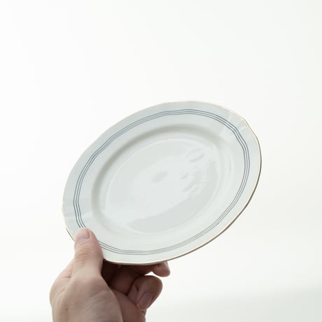 Old Arabia｜Minerva｜plate φ17.5cm｜black line