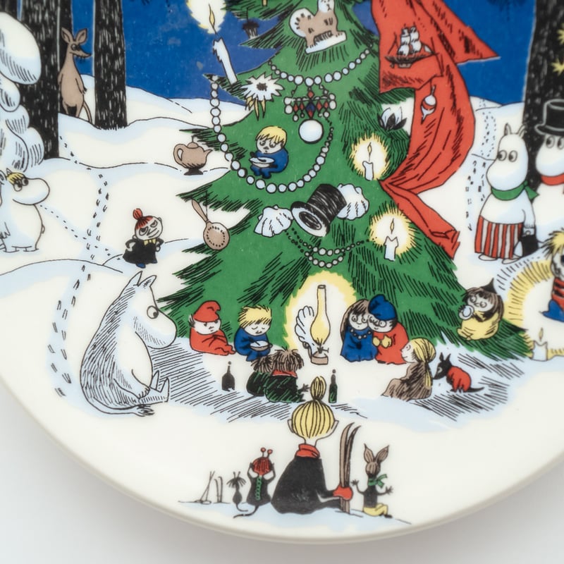 ARABIA FINLAND ムーミン　クリスマスプレート ARABIAFINLAND ムーミンクリスマスプレート