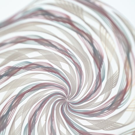 Murano｜filigree glass bowl φ10cm