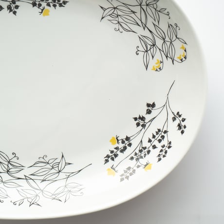 Arabia｜Hilkka｜oval plate 28cm