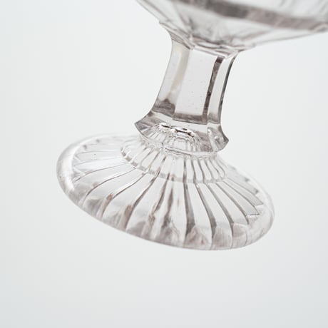 Nuutajarvi｜glass bowl φ12.4cm｜nötsjö stamp