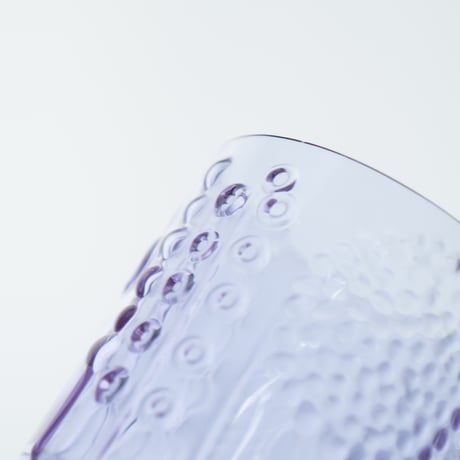 Nuutajarvi｜Flora ｜shot glass φ5.2cm｜amethyst