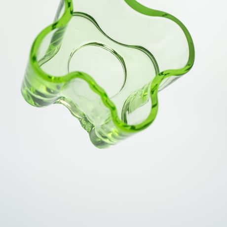 Iittala｜Aalto Collection｜candle holder H55mm｜apple green