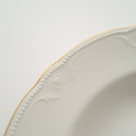 Old Arabia｜Siro｜soup plate φ23.5cm｜gold line｜5