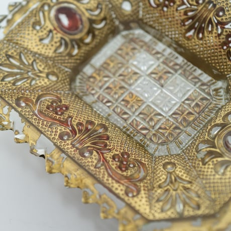 Nuutajarvi｜needle plate 8×10cm｜gold