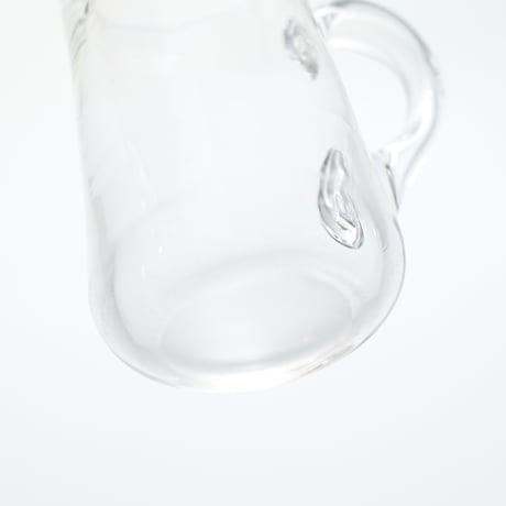 Riihimaki｜glass pitcher H8.8cm