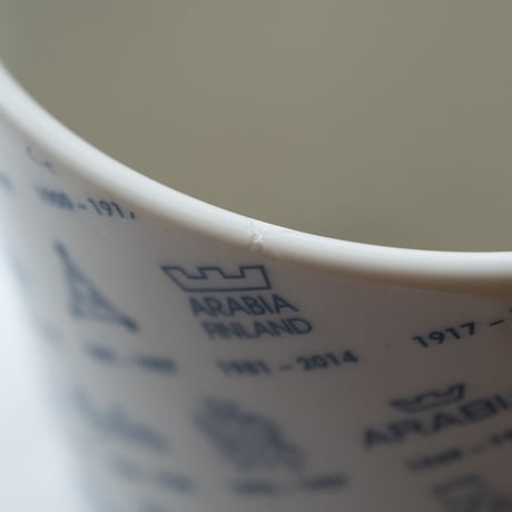 Arabia｜logo mug φ8.3cm