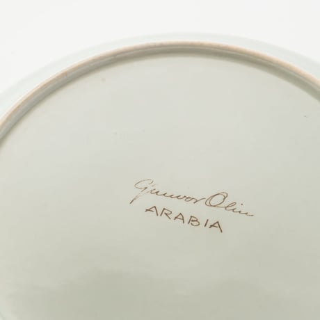 Arabia｜Graffito (ｸﾞﾗﾌｨｰﾄ)｜plate φ20cm｜apple