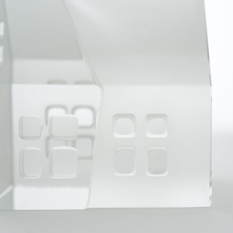 Iittala｜Village｜glass object｜1987｜Postman’s cottage