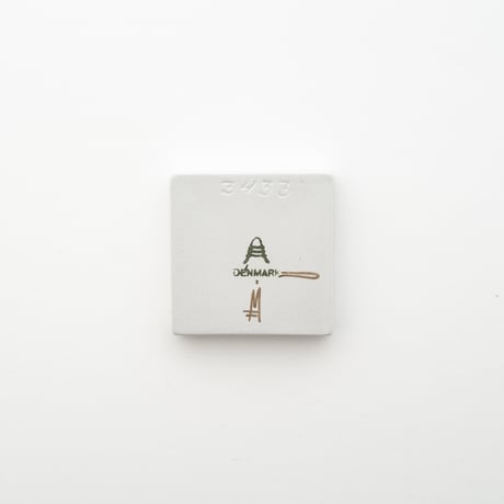 Royal Copenhagen｜Baca｜tile｜square｜brown 01