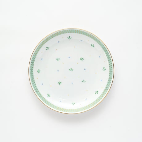 Old Arabia｜plate φ15.5cm｜green