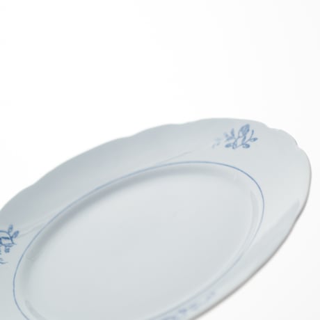 Old Arabia｜plate φ22cm｜AQ model｜blue flower
