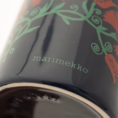 Marimekko｜mug φ8cm｜navy