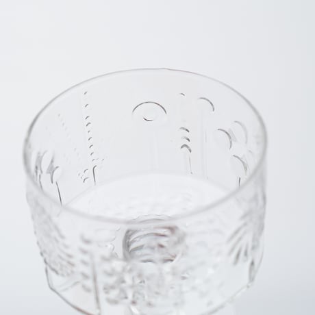 Nuutajarvi｜Flora｜bowl φ8cm｜clear