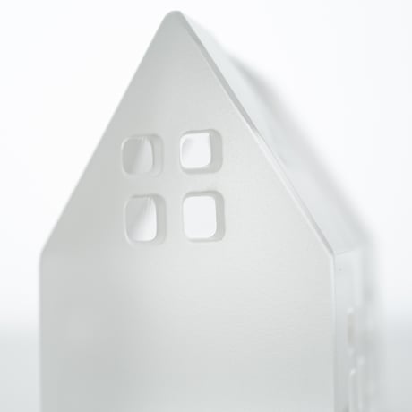 Iittala｜Village｜glass object｜1987｜Postman’s cottage