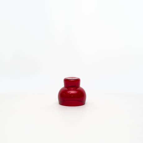 Nuutajarvi｜1119｜glass φ6.5cm｜red
