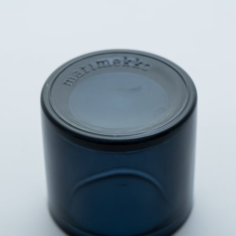 Iittala｜Kivi｜candle holder｜blueberry blue
