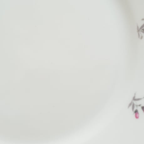 Arabia｜AB model｜plate φ20cm｜pink flower