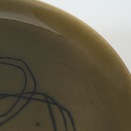 Arabia｜Graffito｜plate φ20cm｜kiwi