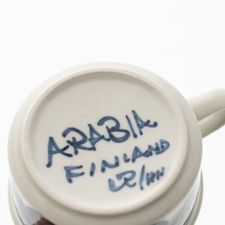 Arabia｜Anemone｜cup φ10cm｜blue｜3