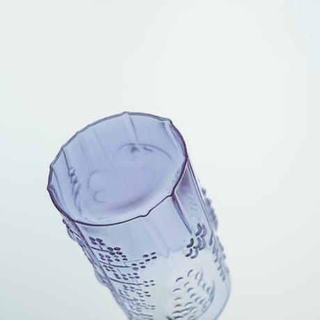 Nuutajarvi｜Flora｜tumbler φ5.8cm｜amethyst
