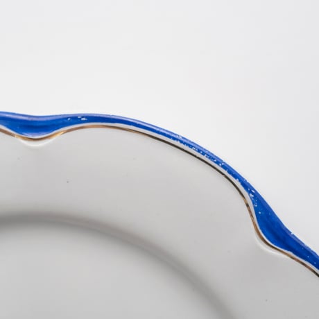 Old Arabia｜Pekka｜plate φ18cm｜blue and gold｜1