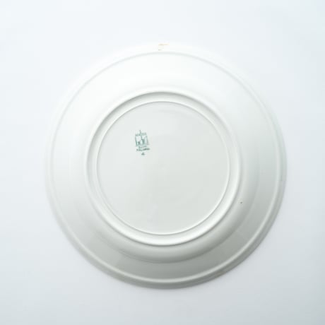 Old Arabia｜plate 23cm｜green｜flower