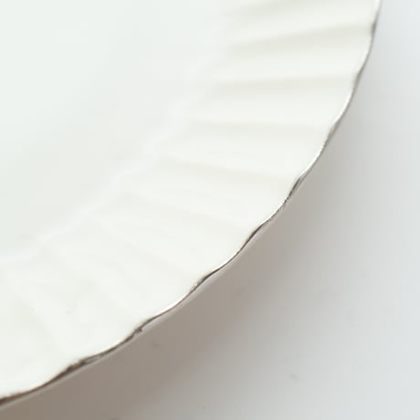Arabia｜Hopeakorva｜plate φ17.5cm｜silver