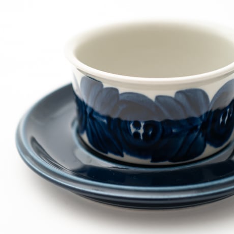Arabia｜Anemone｜cup φ10cm｜blue｜3