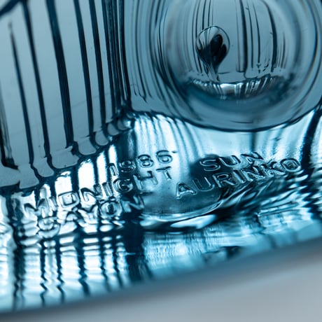 Iittala｜glass paperweight｜Midnight sun｜S｜1