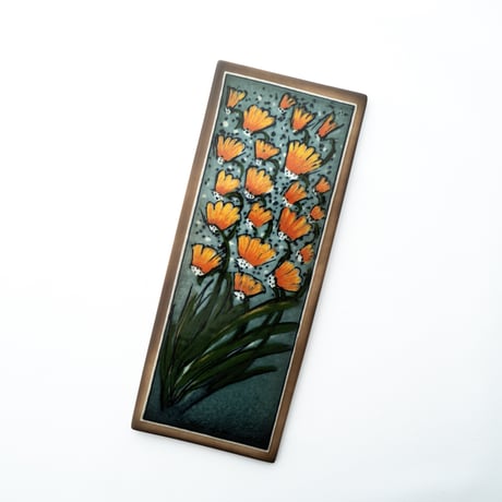 Arabia｜Helja｜wall plate｜Whispering Flowers