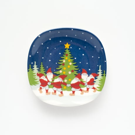 Arabia｜Christmas plate｜tonttu
