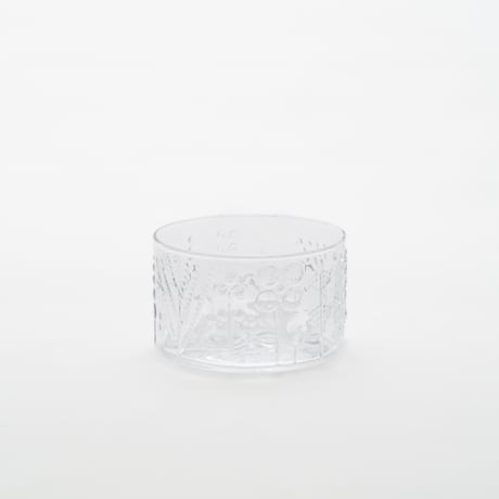 Nuutajarvi｜Flora｜bowl φ10cm｜clear