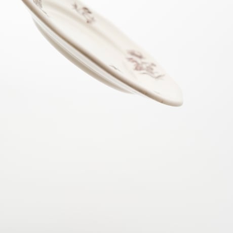 Arabia｜plate φ17cm｜Moderna｜brown flower｜1