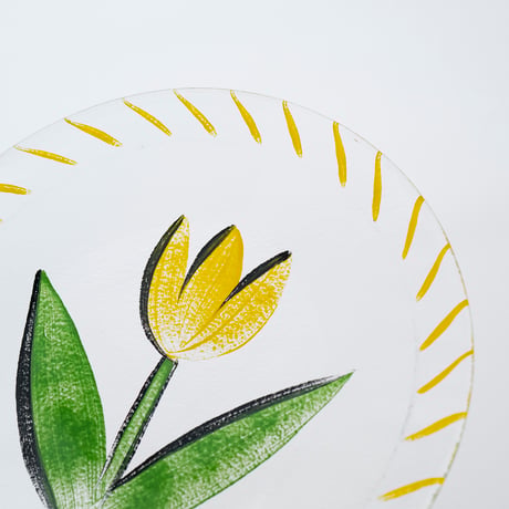 KostaBoda｜Tulipa｜plate 19cm｜yellow