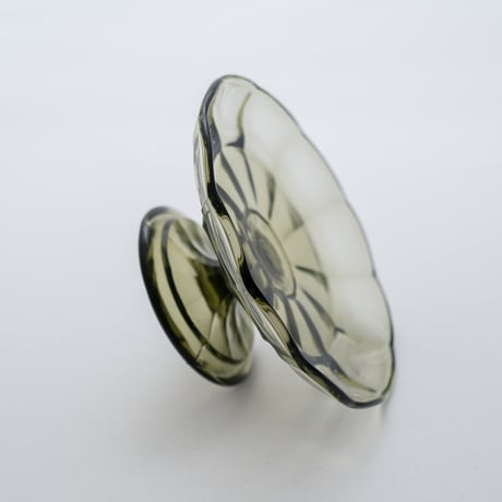 Riihimaki｜footed plate φ14cm｜smoke