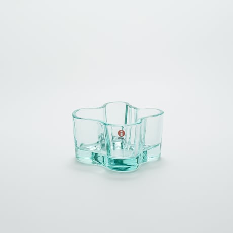 Iittala｜Aalto Collection｜candle holder H55mm｜water green
