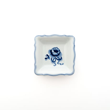Royal Copenhagen｜Tranquebar｜plate 7.8cm｜flower