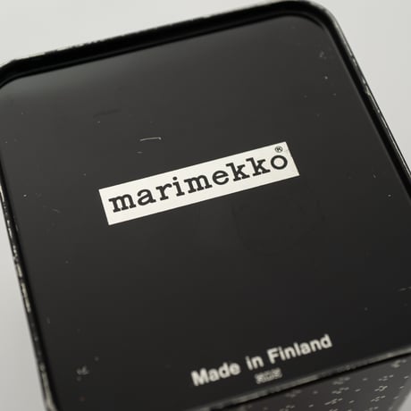 Marimekko｜tin can｜Muija｜black