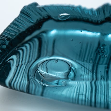 Iittala｜glass paperweight｜Midnight sun｜M｜1
