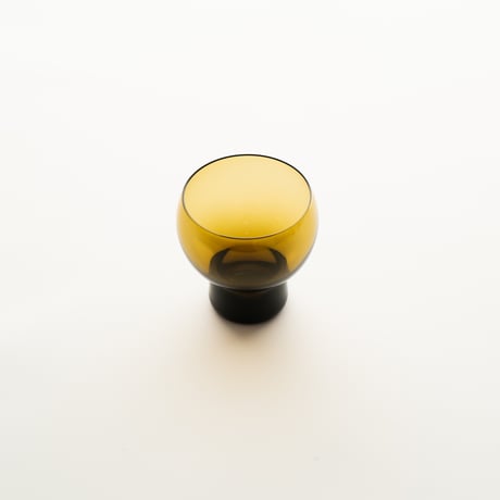 Nuutajarvi｜1119｜glass φ5.2cm｜brown