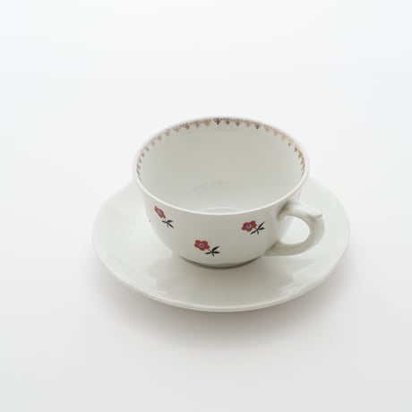 Arabia｜AS model｜cup φ10.6cm｜red flowers