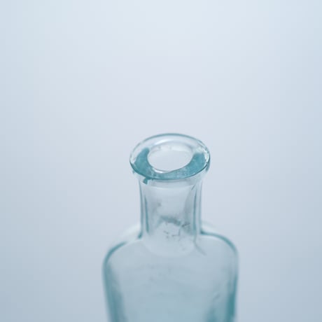 Old glass bottle｜20ml｜W2.0×D3.5×H8.0cm｜blue